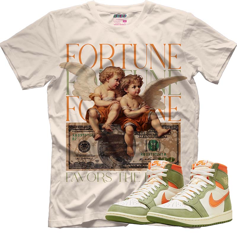 Fortune Favors The Bold (AIR JORDAN 1 HIGH OG CRAFT “CELADON”) T-Shirt - Misguided