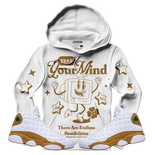 Free Your Mind (Air Jordan 13 Wheat) Hoodie - Misguided