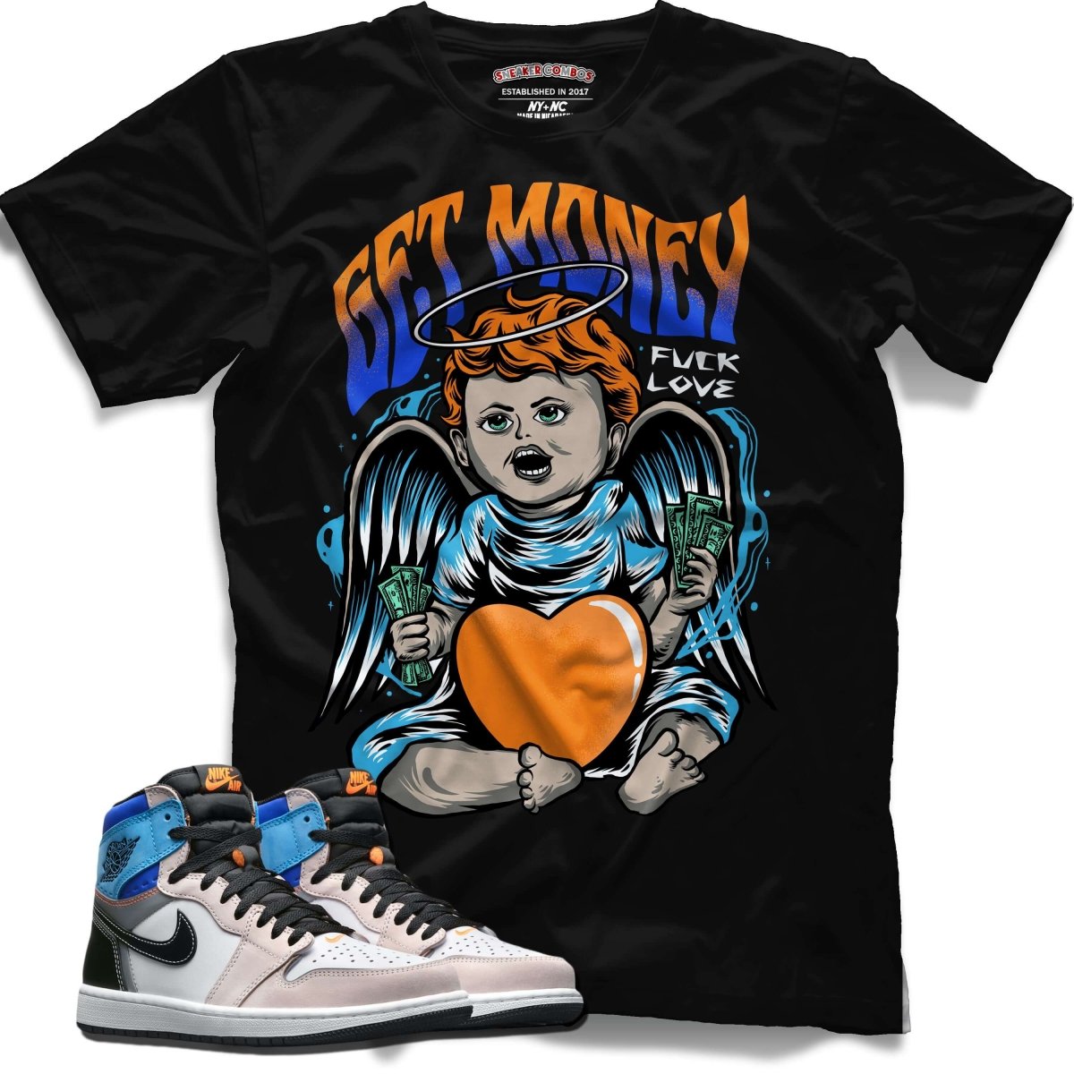 Get Money (Retro 1 Prototype) T-Shirt - Misguided