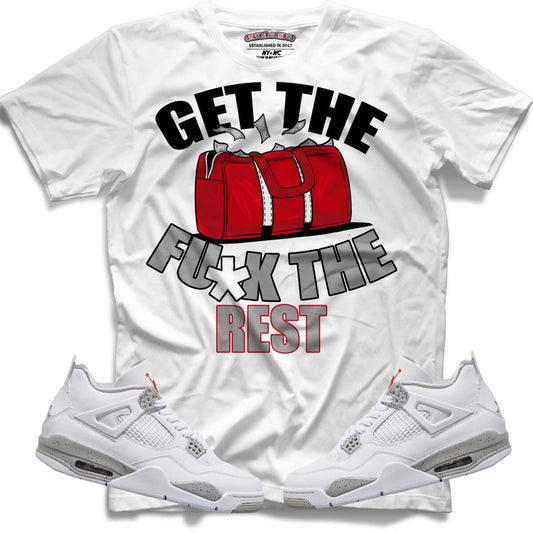 Get The Bag (Retro 4 White Oreo) T-Shirt - Misguided