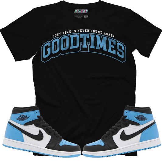 Good Times (Air Jordan 1 High OG "UNC Toe") T-Shirt - Misguided