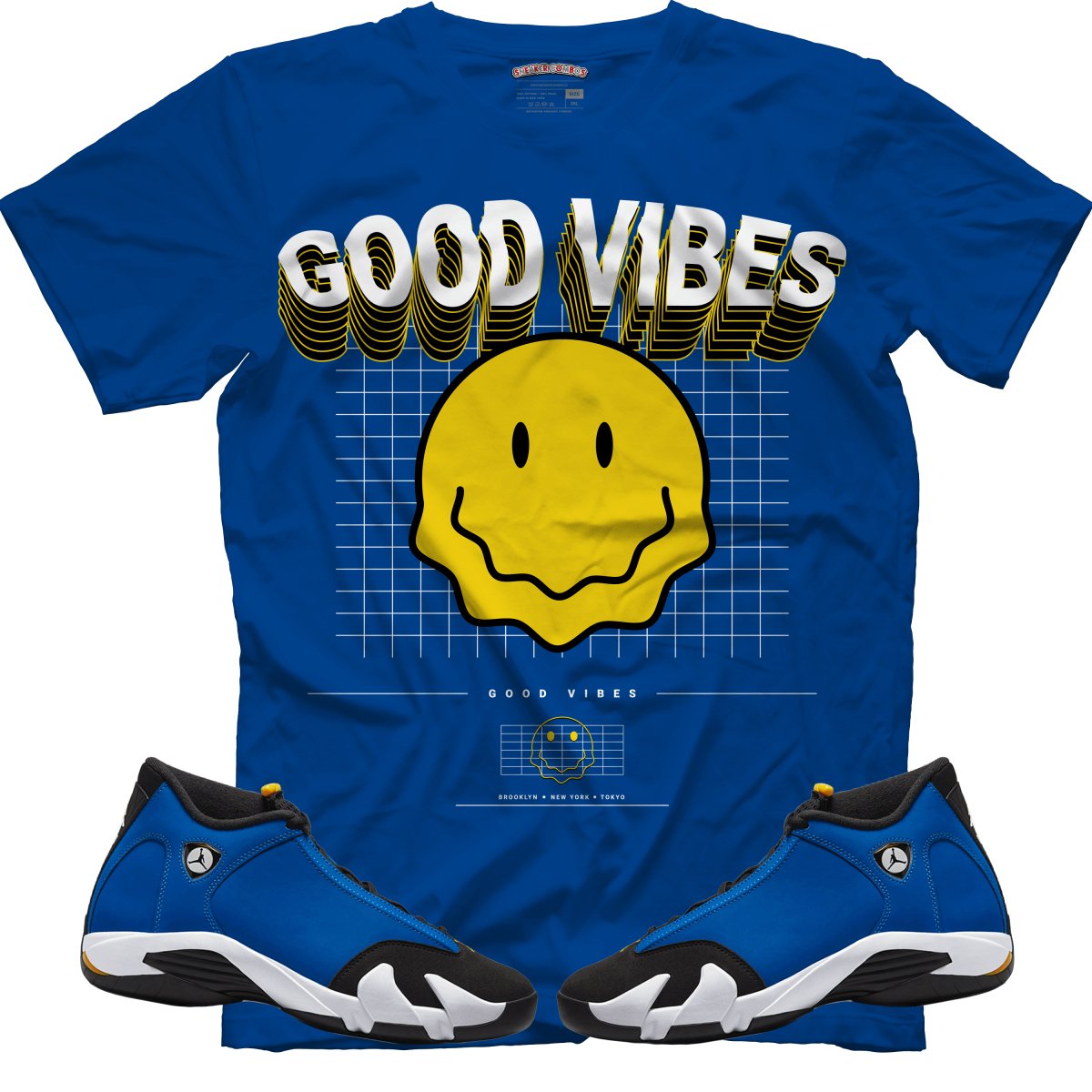 Good Vibes (Air Jordan 14 Laney) T-Shirt - Misguided