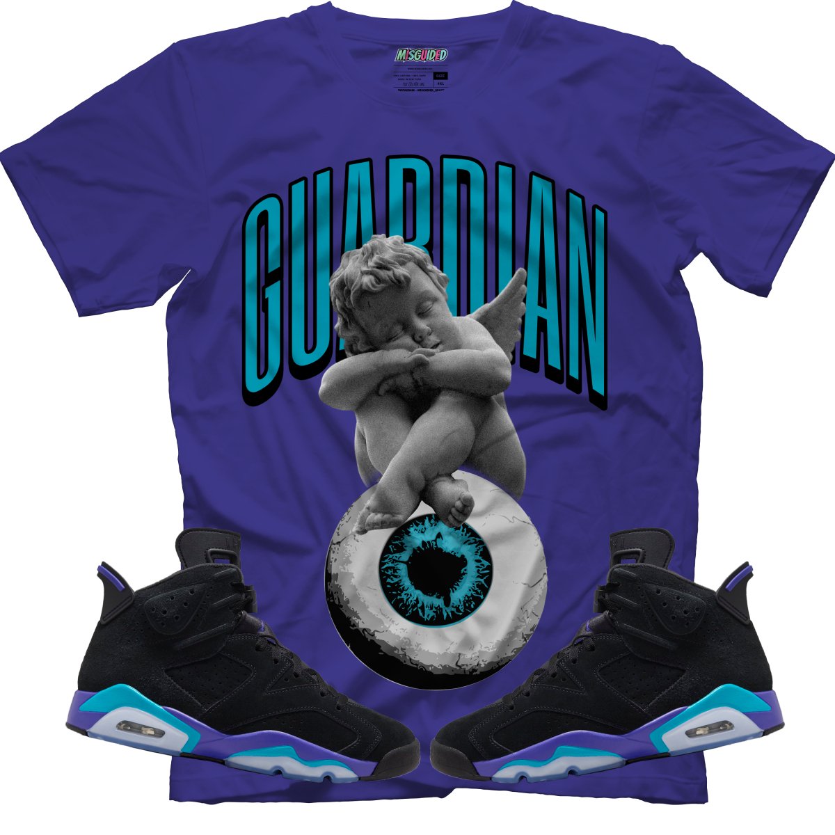 Guardian (Air Jordan 6 Aqua) T-Shirt - Misguided