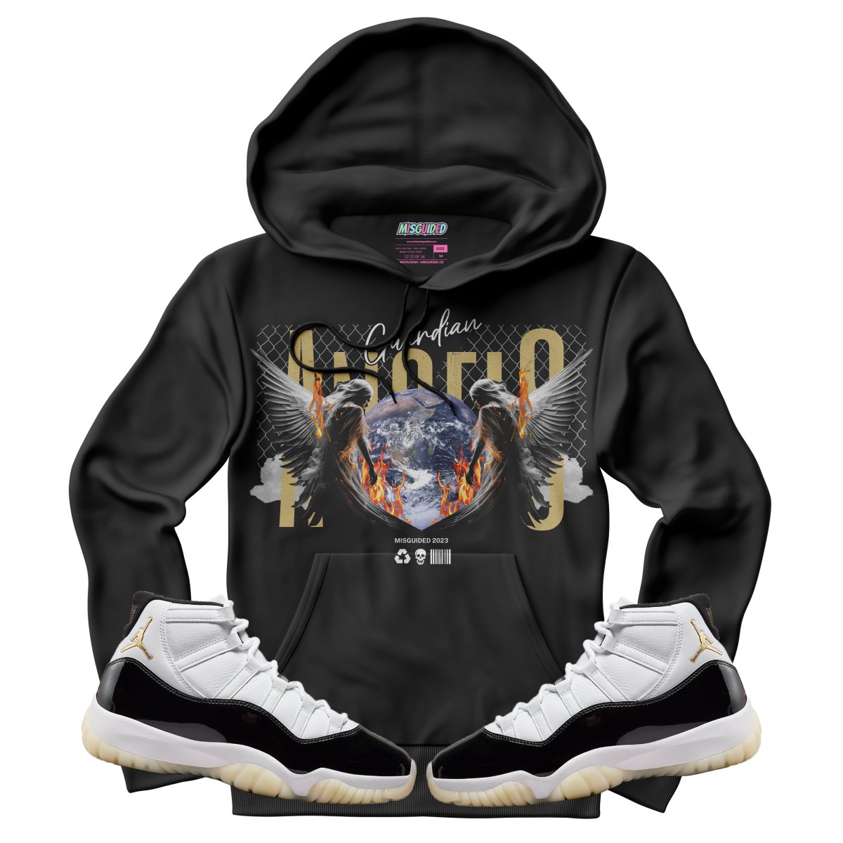 Guardian Angels (Air Jordan 11 Gratitude) Hoodie - Misguided