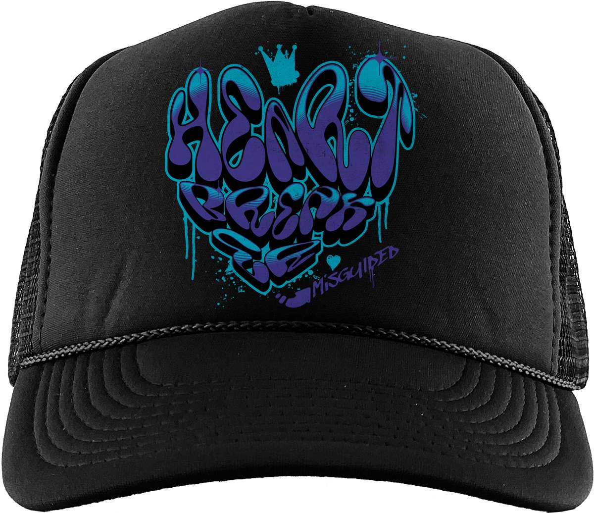 Heart Breaker (Air Jordan 6 Aqua) Trucker Hat - Misguided