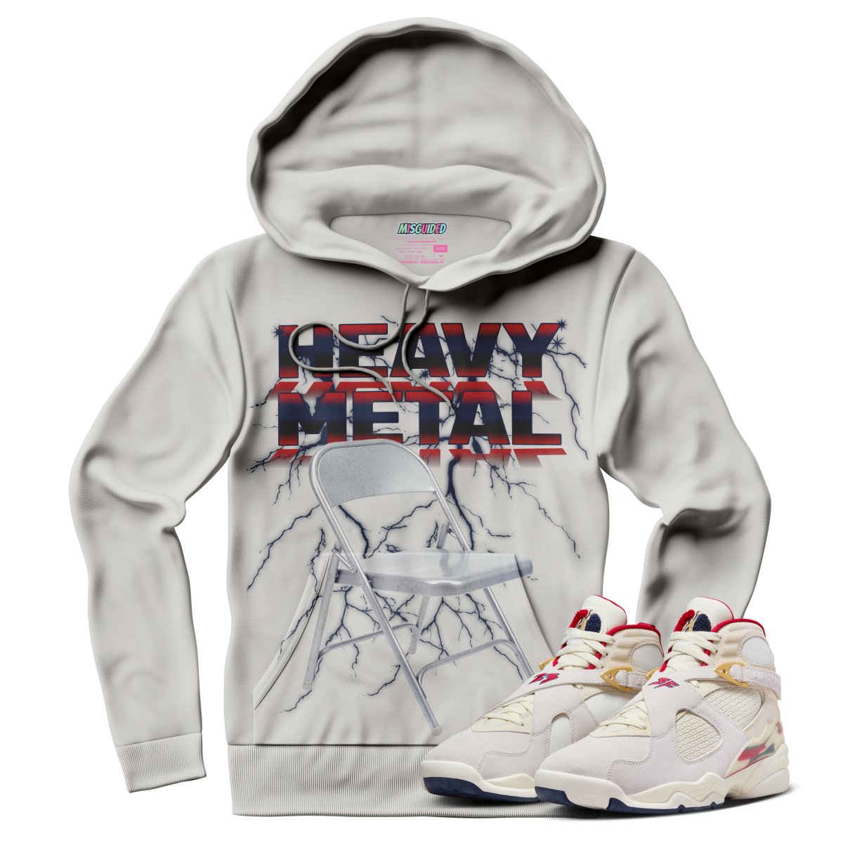 Heavy Metal (SOLEFLY X AIR JORDAN 8 “MI CASA ES SU CASA”) Hoodie - Misguided