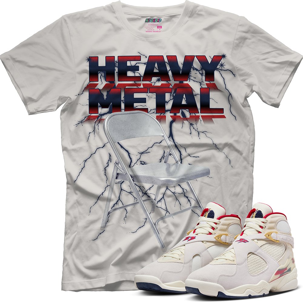 Heavy Metal (SOLEFLY X AIR JORDAN 8 “MI CASA ES SU CASA”) T-Shirt - Misguided