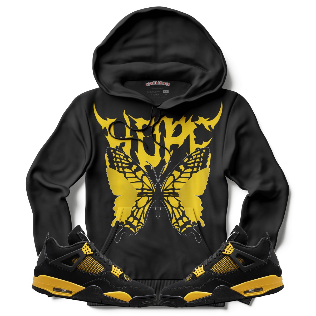 Hope (Air Jordan 4 Thunder) Hoodie - Misguided