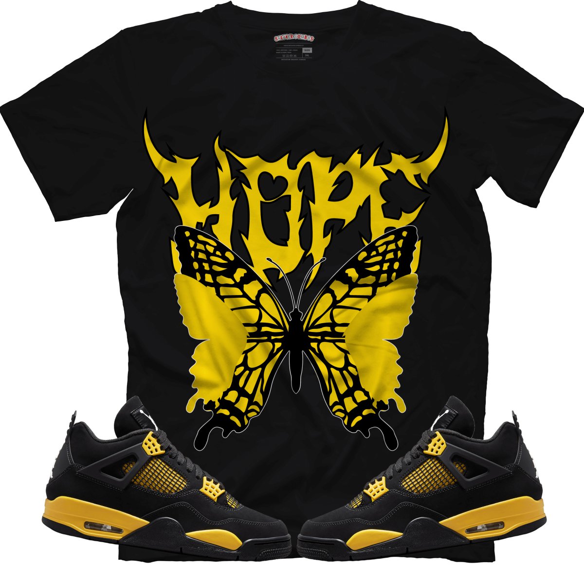 Hope (Air Jordan 4 Thunder) T-Shirt - Misguided