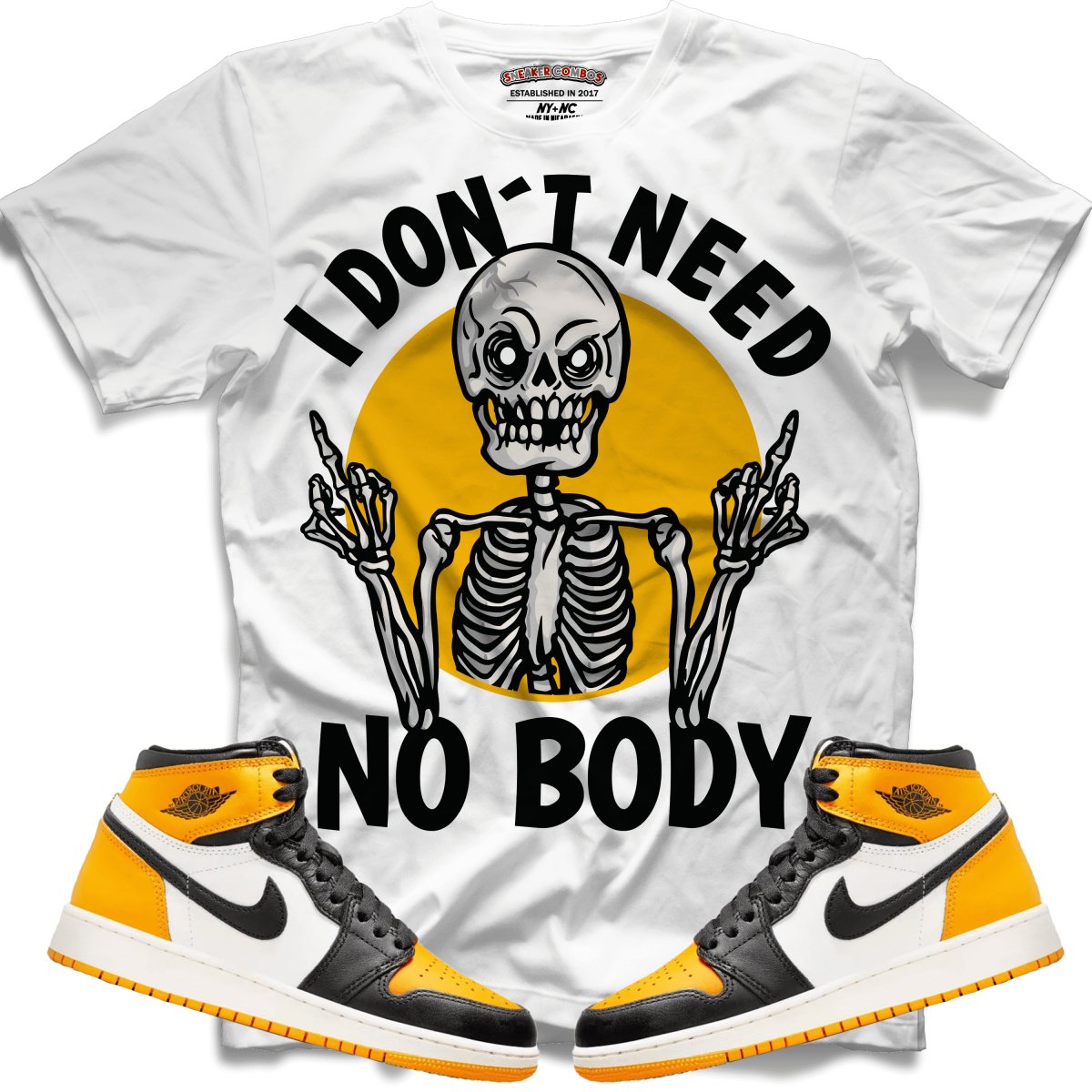 I Don't Need Nobody (Retro 1 Taxi) T-Shirt - Misguided