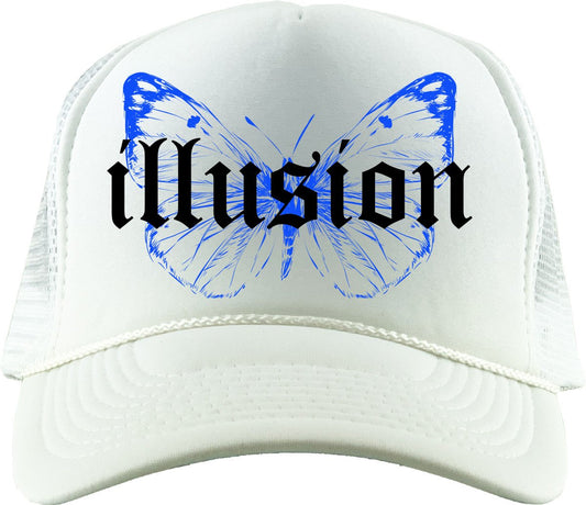 Illusion (Air Jordan 1 Royal Reimagined) Trucker Hat - Misguided