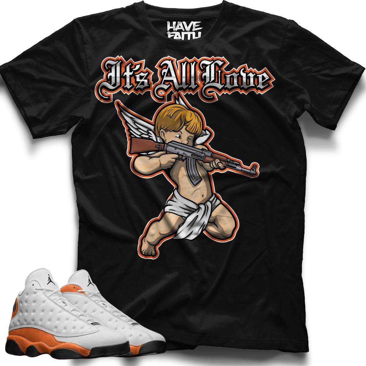 It's All Love (Starfish Retro 13's) T-Shirt - Misguided