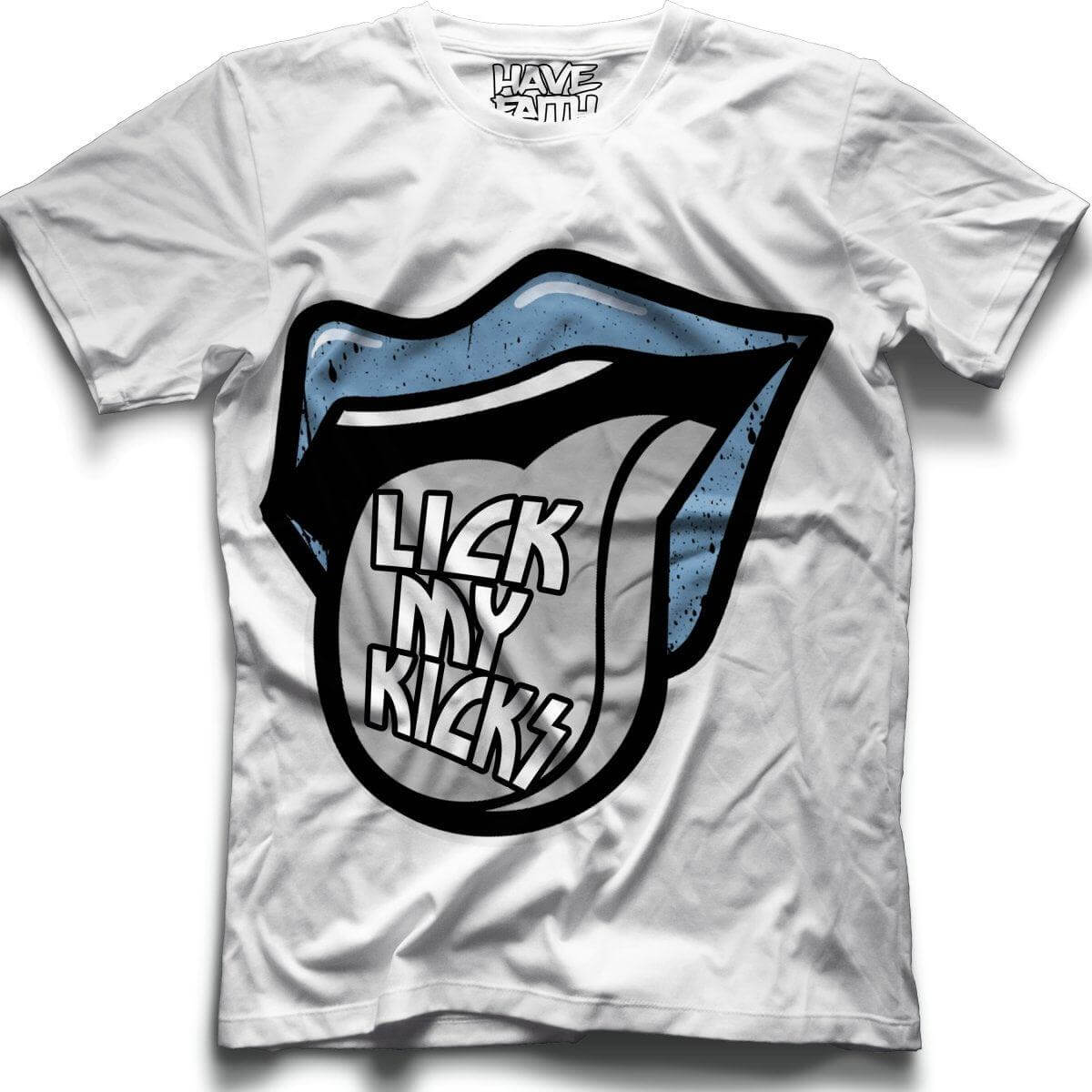 Lick My Kicks (UNC Retro 3's) T-Shirt - Misguided