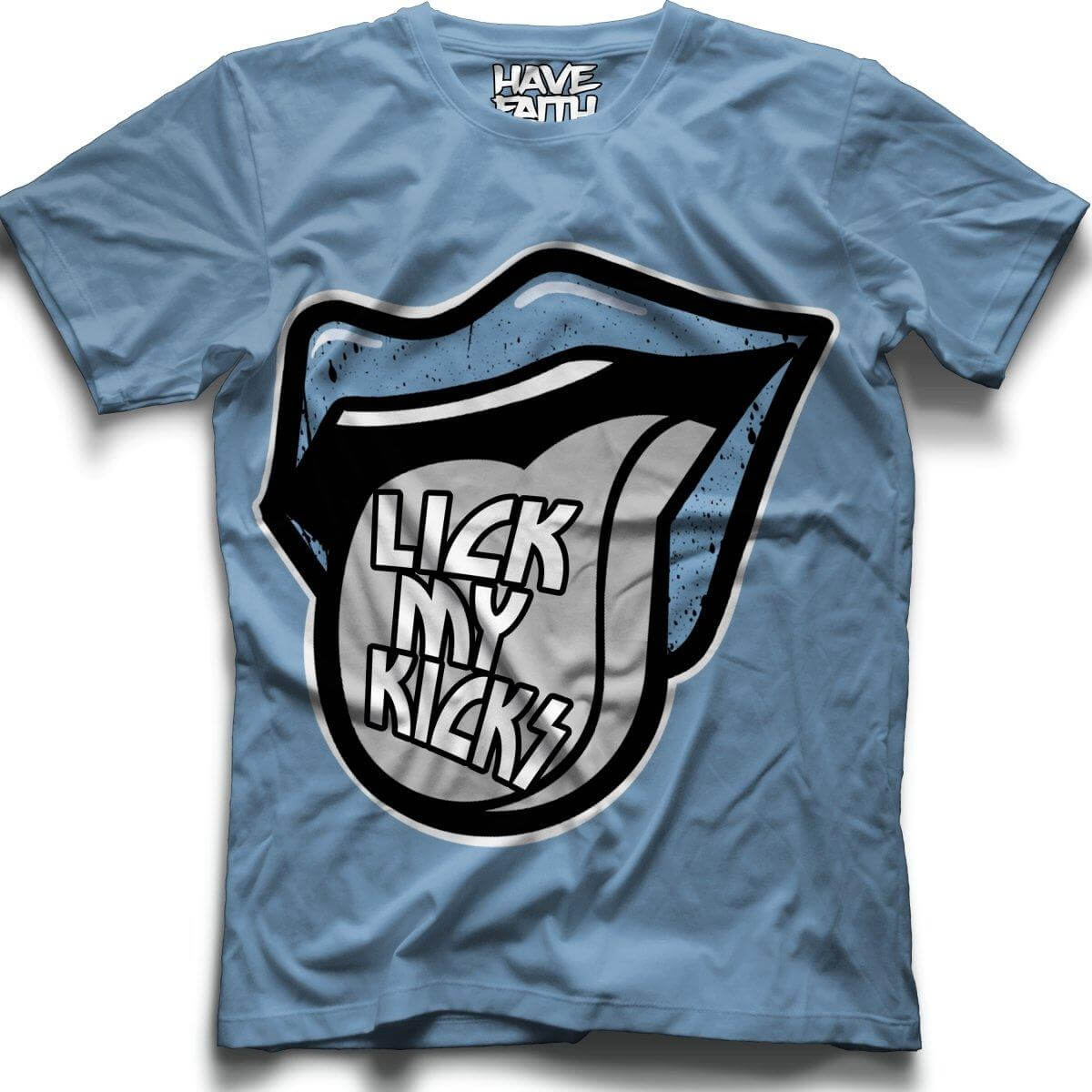 Lick My Kicks (UNC Retro 3's) T-Shirt - Misguided