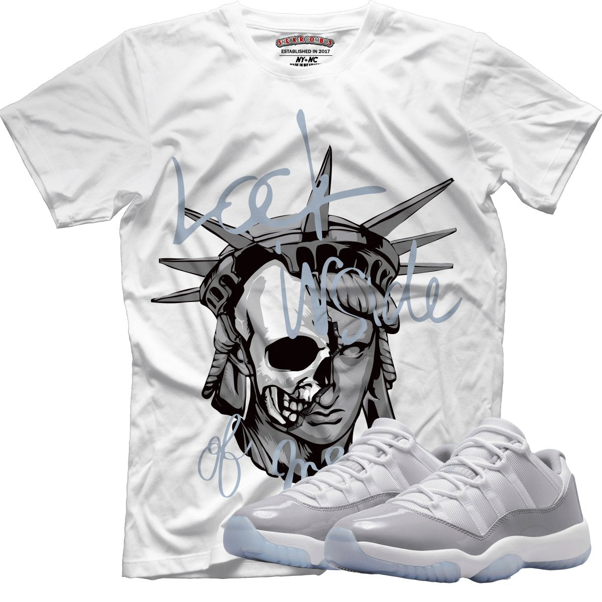 Look Inside Of Me (Air Jordan 11 Cement Grey) T-Shirt - Misguided