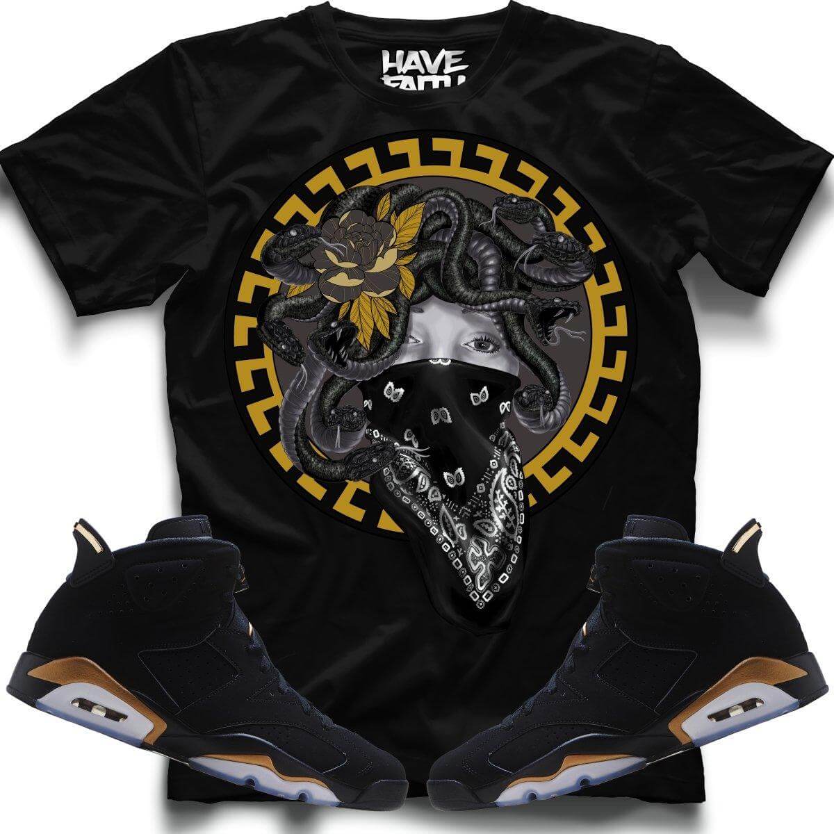 Medusa (DMP Retro 6's) T-Shirt - Misguided