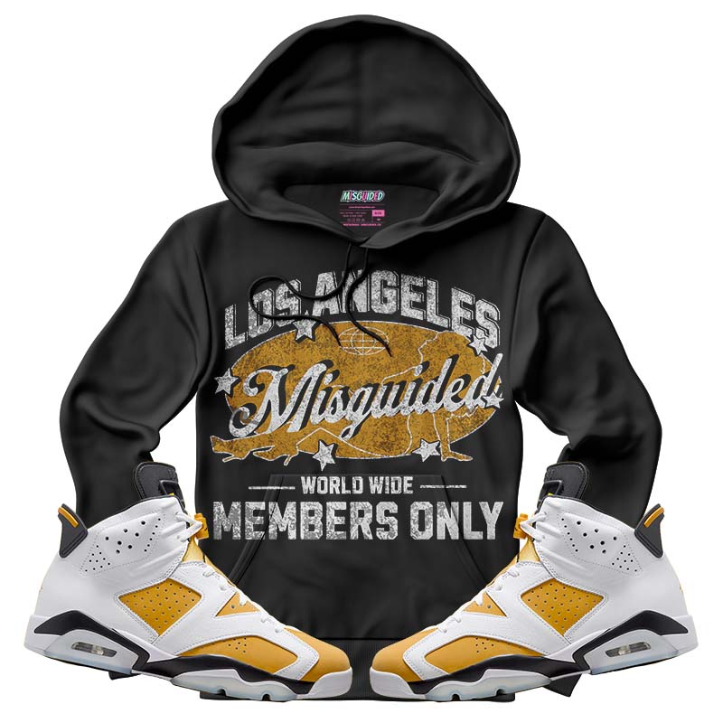 Members Only (Air Jordan 6 Retro High OG Yellow Ochre) Hoodie - Misguided