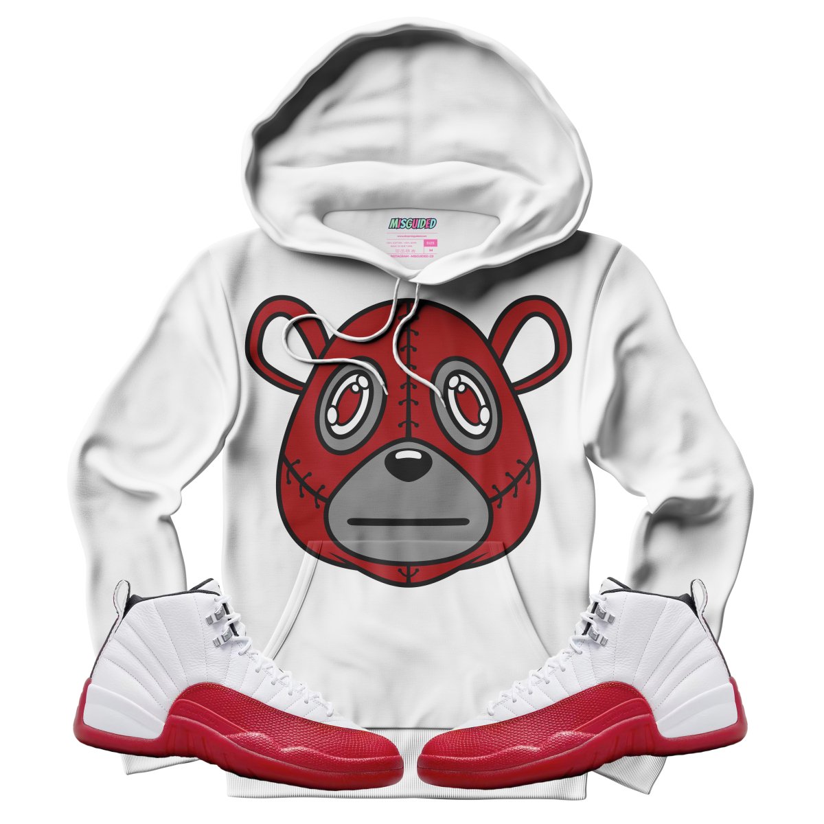 Misguided (Air Jordan 12 Cherry) Hoodie - Misguided