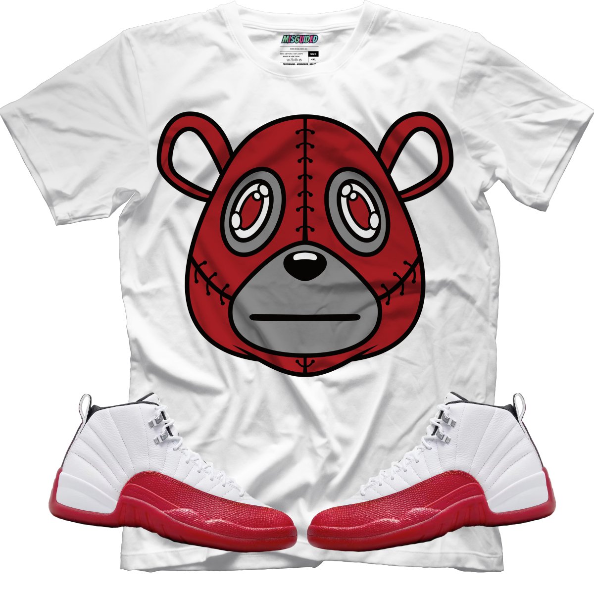 Misguided (Air Jordan 12 Cherry) T-Shirt - Misguided