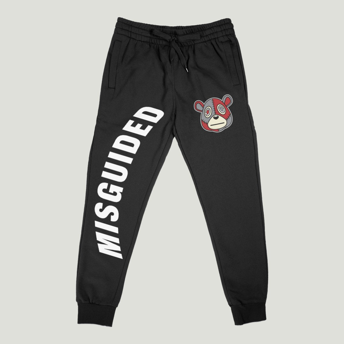 Misguided (Air Jordan 2 Black Cement) Joggers - Misguided