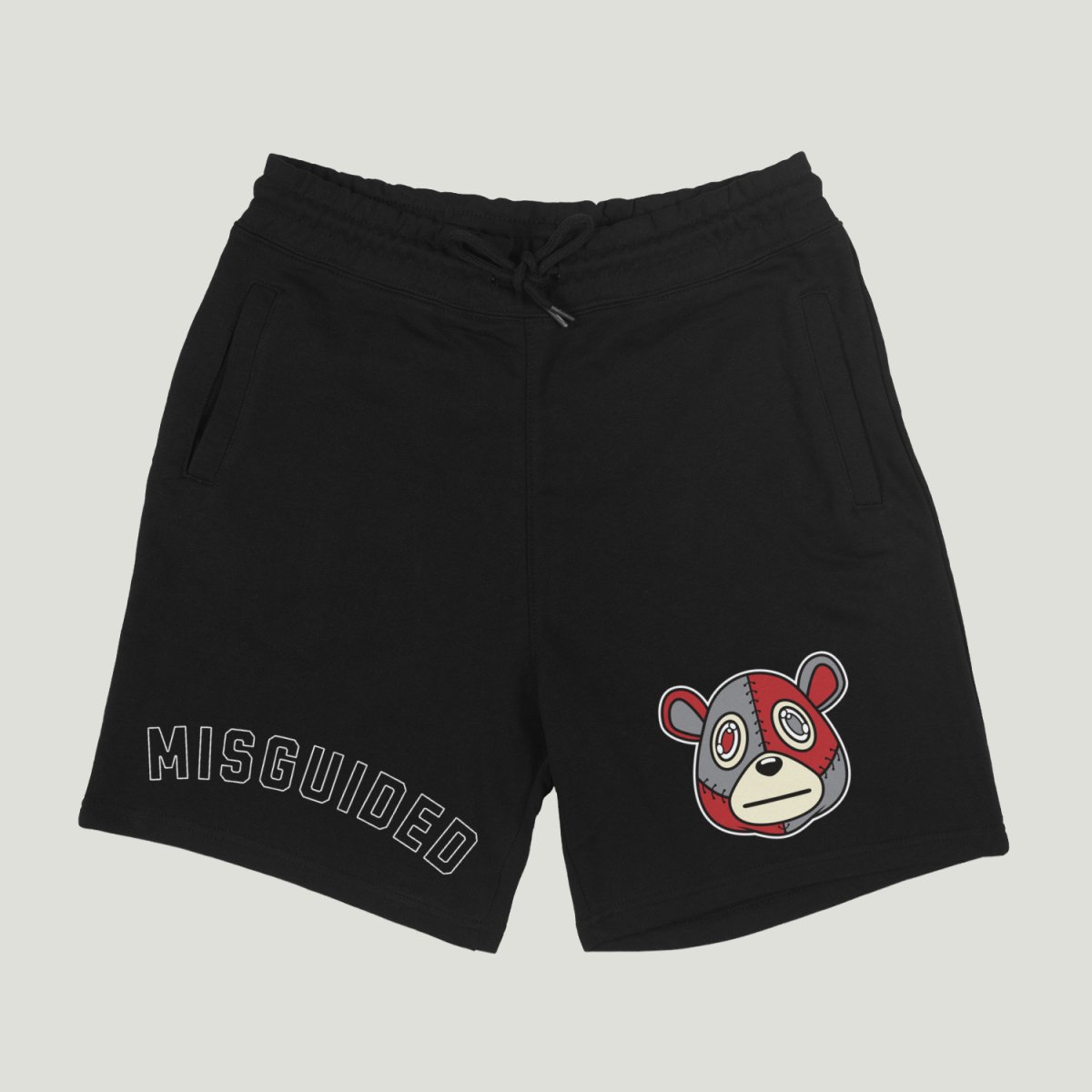 Misguided (Air Jordan 2 Black Cement) Shorts - Misguided