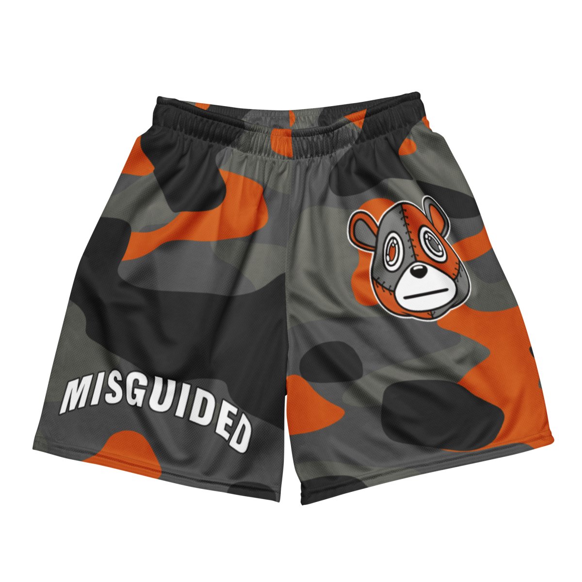 Misguided (Air Jordan 3 Fear) Mesh Shorts - Misguided