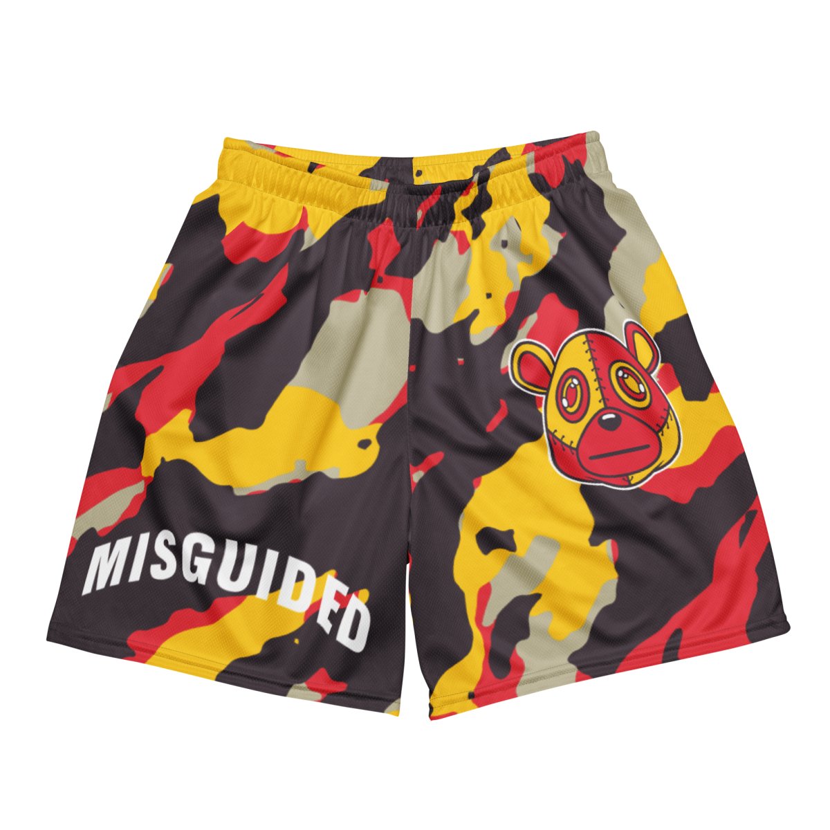 Misguided (Air Jordan 3 J Balvin Medellín Sunset) Mesh Shorts - Misguided