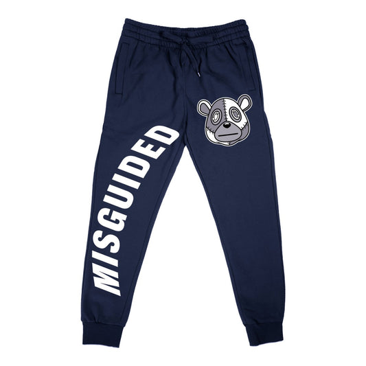 Misguided (Air Jordan 3 White Navy) Joggers - Misguided