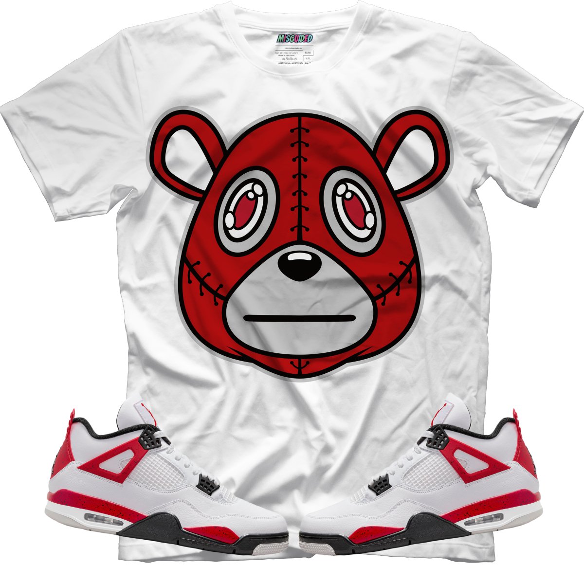 Misguided (Air Jordan 4 Red Cement) T-Shirt - Misguided