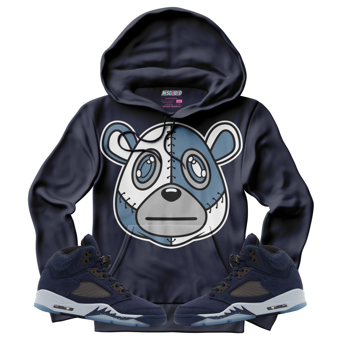 Misguided (Air Jordan 5 Midnight Navy) Hoodie - Misguided