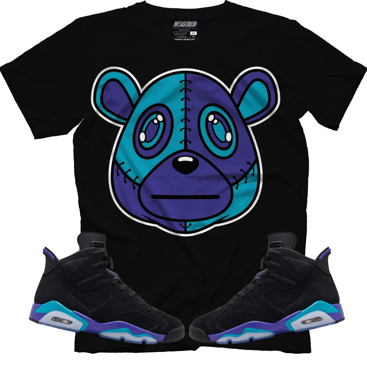 Misguided (Air Jordan 6 Aqua) T-Shirt - Misguided