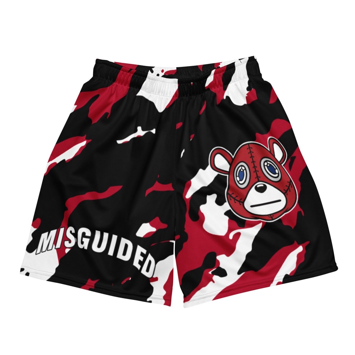 Misguided (Air Jordan 8 Playoff) Mesh Shorts - Misguided