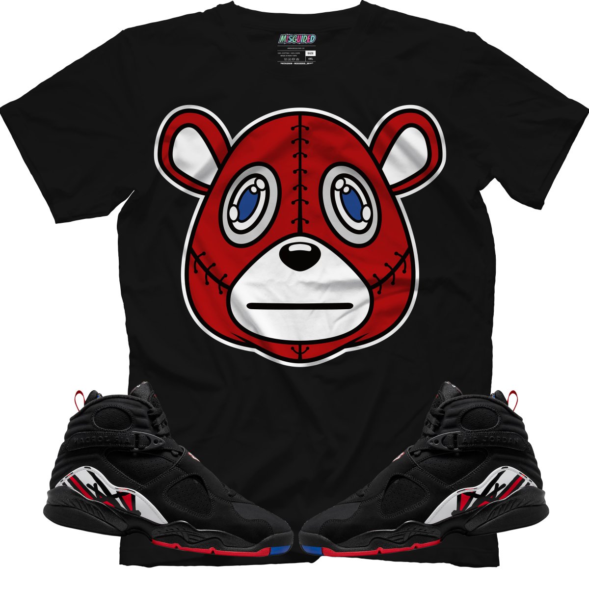 Misguided (Air Jordan 8 Playoff) T-Shirt - Misguided