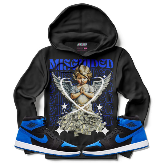 Misguided Angel (Air Jordan 1 Royal Reimagined) Hoodie - Misguided