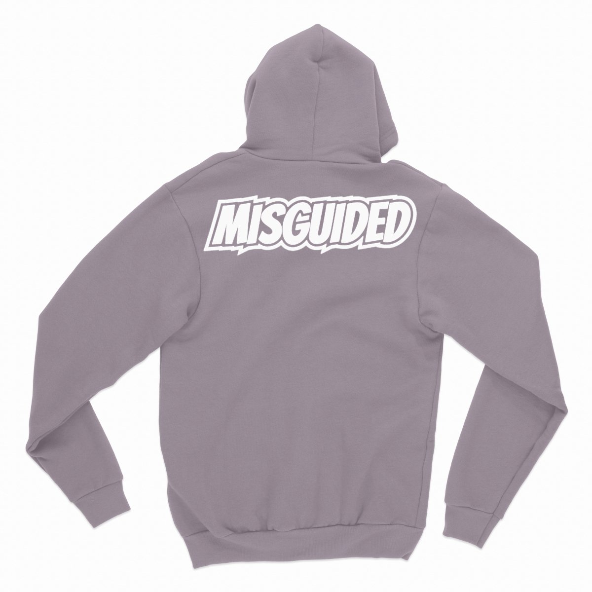 Misguided Chenille Hoodie - Lavender - Misguided