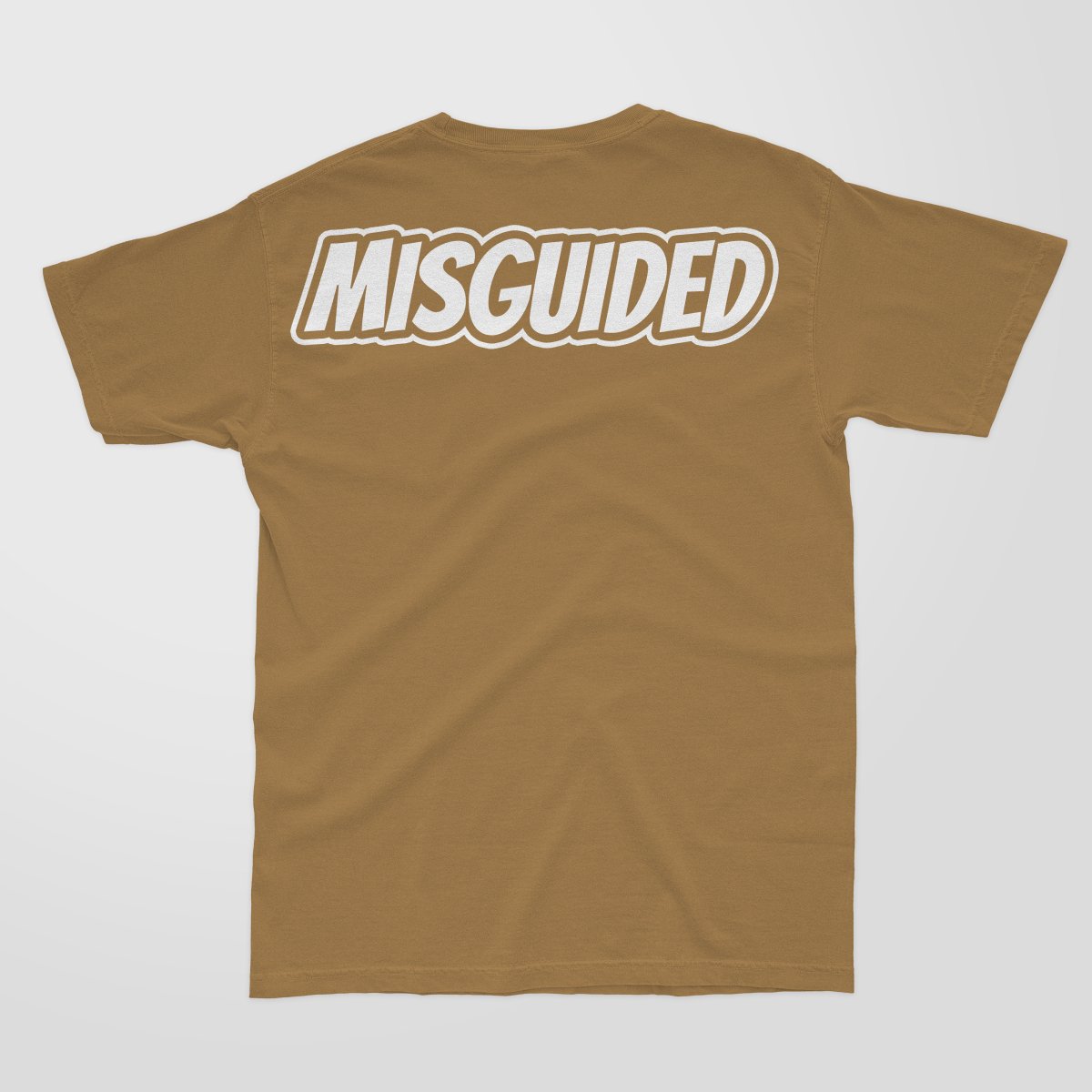 Misguided Chenille (Red Oreo 6's) T-Shirt - Brown - Misguided