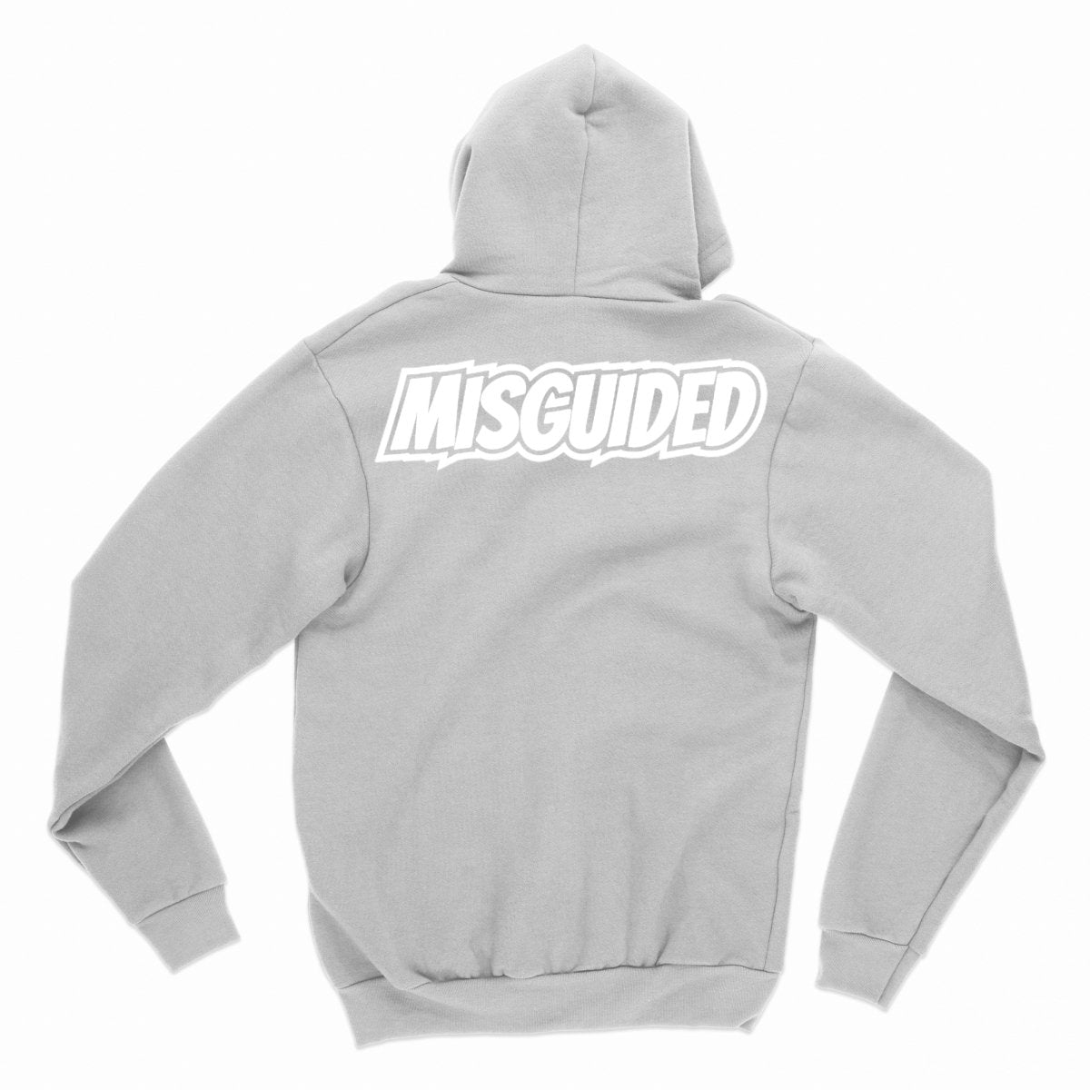 Misguided Chenille (UNC 6's) Hoodie - Light Grey - Misguided