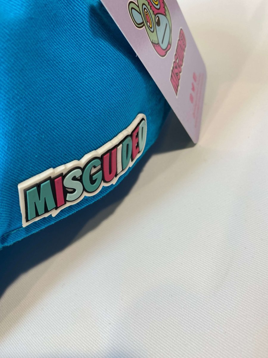 Misguided Distressed Dad Hat - Sky Blue - Misguided