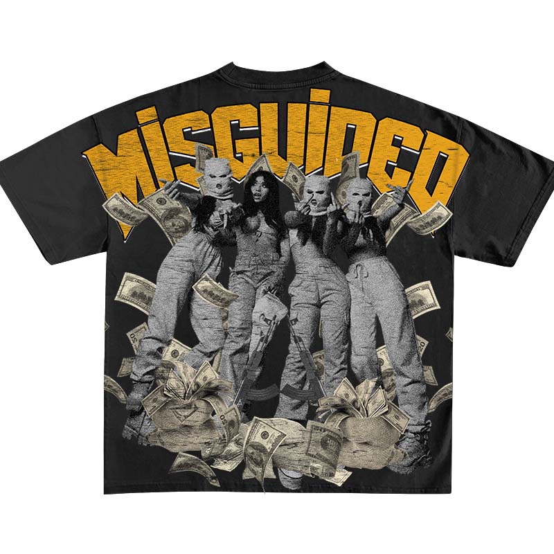 Misguided Girls (Air Jordan 6 Retro High OG Yellow Ochre) T-Shirt - Misguided