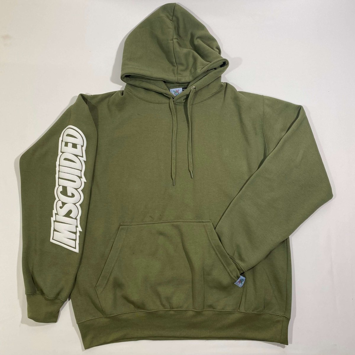 Misguided Hoodie - Olive - Misguided