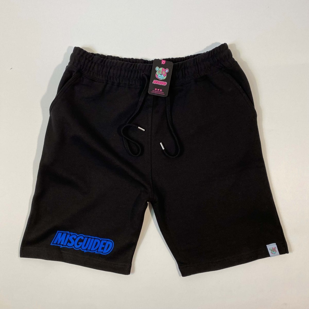 Misguided Jogger Shorts - Black - Misguided