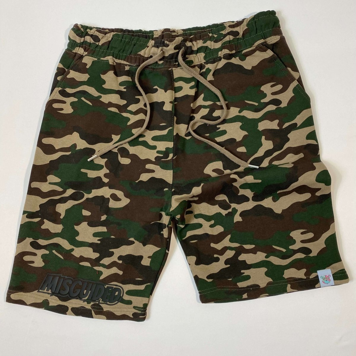 Misguided Jogger Shorts - Camouflage - Misguided