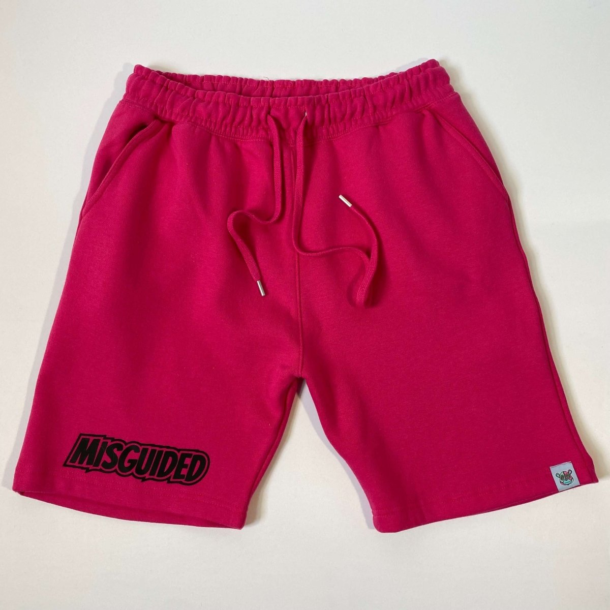 Misguided Jogger Shorts - Hot Pink - Misguided