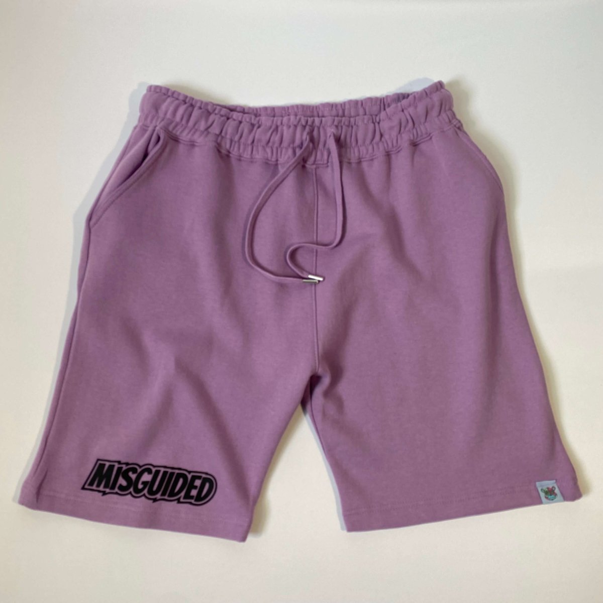 Misguided Jogger Shorts - Lavender - Misguided