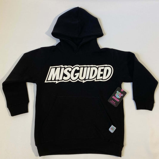 Misguided Kids Hoodie - Black - Misguided