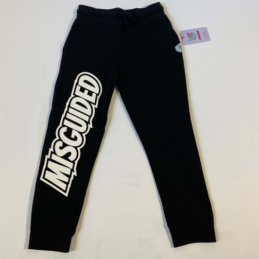 Misguided Kids Sweatpants - Black - Misguided