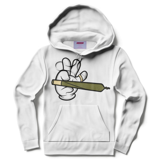 Misguided (Loud Hands) Hoodie - White - Misguided