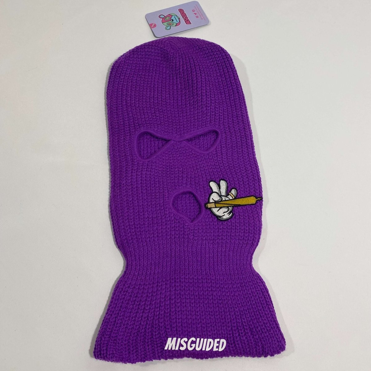 Misguided (Loud Hands) Ski Mask - Purple - Misguided