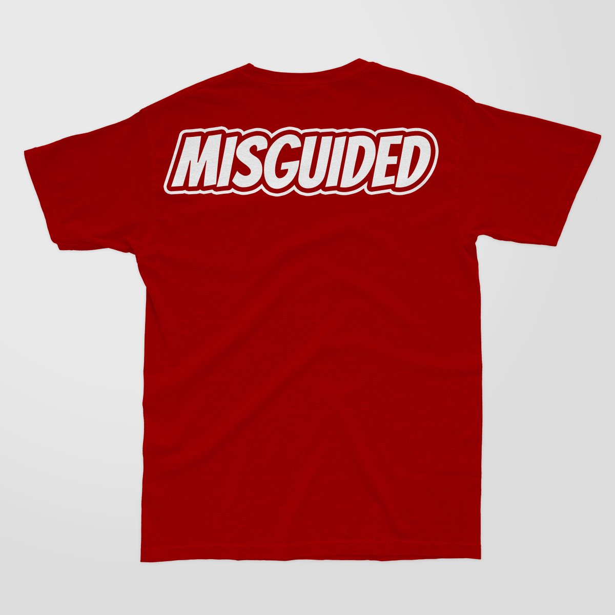 Misguided (Loud Hands) T-Shirt - Red - Misguided