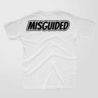 Misguided (Loud Hands) T-Shirt - White - Misguided